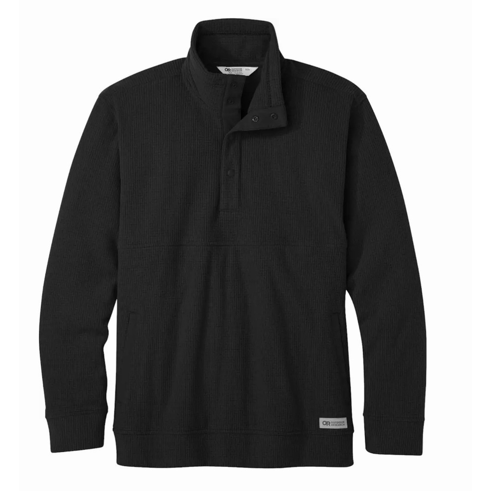 NWT Outdoor Research Men's Trail Mix Snap Pullover II - XXL Black - Picture 3 of 7